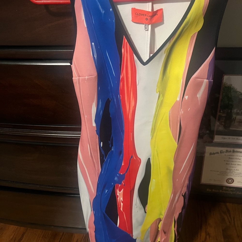Colorful Abstract Dress